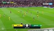 胜利0-1落后！达曼协作反击机会，维纳尔杜姆内切抽射破门